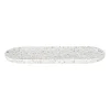 Xenos Badkamer Accessoires|Kaarsenplateaus-Plateau Terrazzo - steen - 2x33.7x12.9 cm