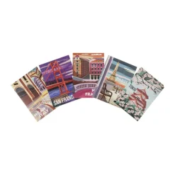 Xenos Posters-Poster Parijs - multikleur - 21x30 cm