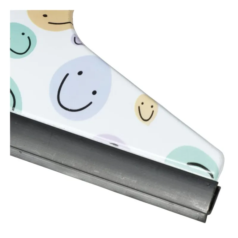 Xenos Badkamer Accessoires-Raamwisser smiley - 24x22 cm