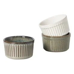 Xenos Bakvormen|Ovenschalen-Ramekin Toscane - groen - ø9x5 cm