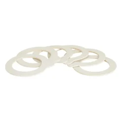 Xenos Voorraadpotten-Ring voor weckpot - 6 stuks - ø8 cm