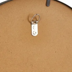 Xenos Kerstcadeaus|Wandspiegels-Ronde spiegel - ø30 cm - metalen lijst