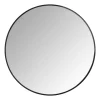 Xenos Kerstcadeaus|Wandspiegels-Ronde spiegel - ø80 cm - metalen lijst