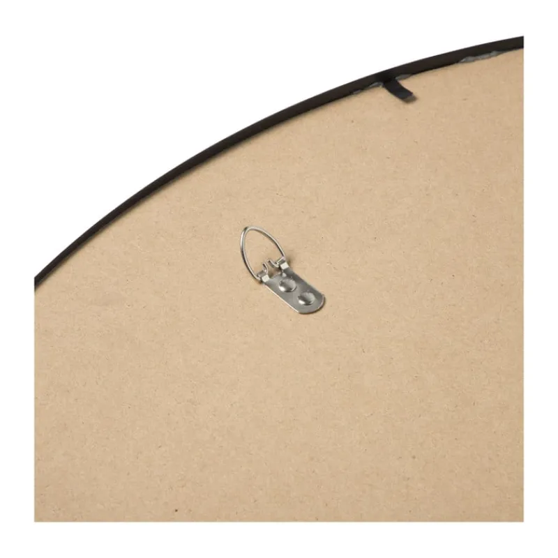 Xenos Kerstcadeaus|Wandspiegels-Ronde spiegel - ø80 cm - metalen lijst