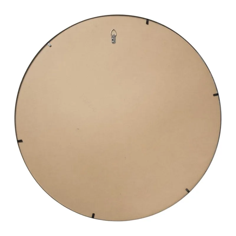 Xenos Kerstcadeaus|Wandspiegels-Ronde spiegel - ø80 cm - metalen lijst