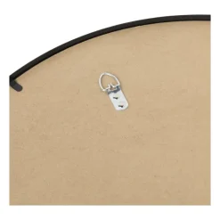 Xenos Kerstcadeaus|Wandspiegels-Ronde spiegel - ø60 cm - metalen lijst
