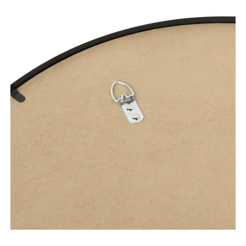 Xenos Kerstcadeaus|Wandspiegels-Ronde spiegel - ø60 cm - metalen lijst