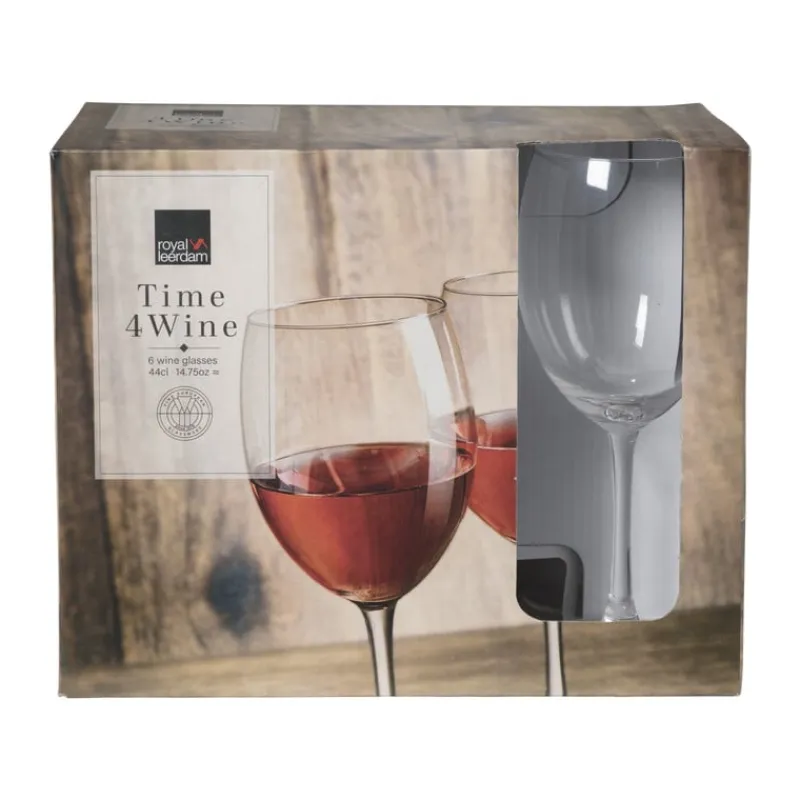 Xenos Glazensets|Wijnglazen-Royal Leerdam wijnglazen - 450 ml - set van 6