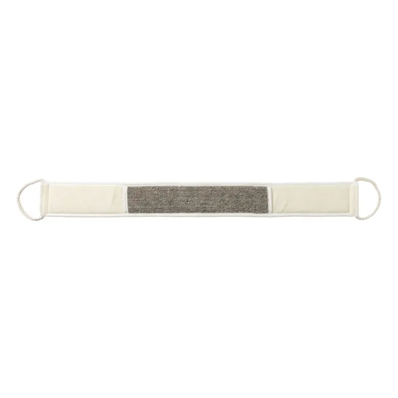 Xenos Badkamer Accessoires-Rug scrubber - naturel - 75x8 cm