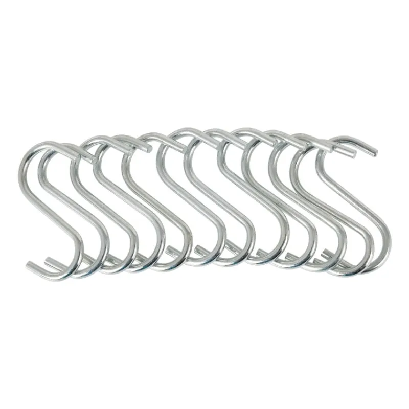 Xenos Wandrekken-S haken - rvs - set van 12