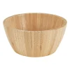Xenos Buitenservies|Schalen-Saladeschaal bamboe - ⌀15 cm