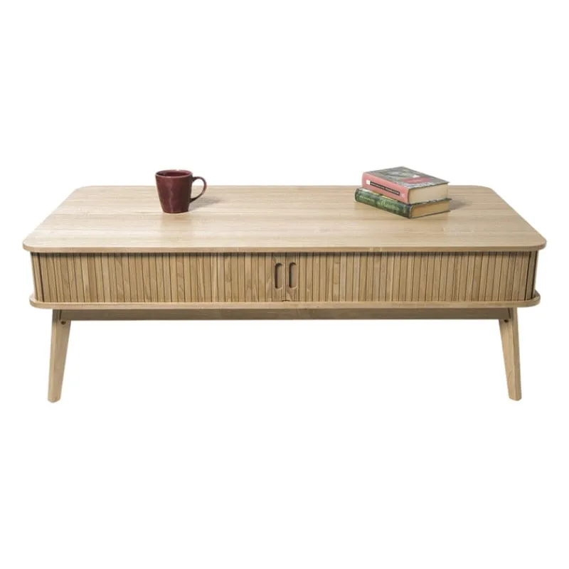 Xenos Salontafels-Salontafel Uppsala - naturel - 60x120x40 cm