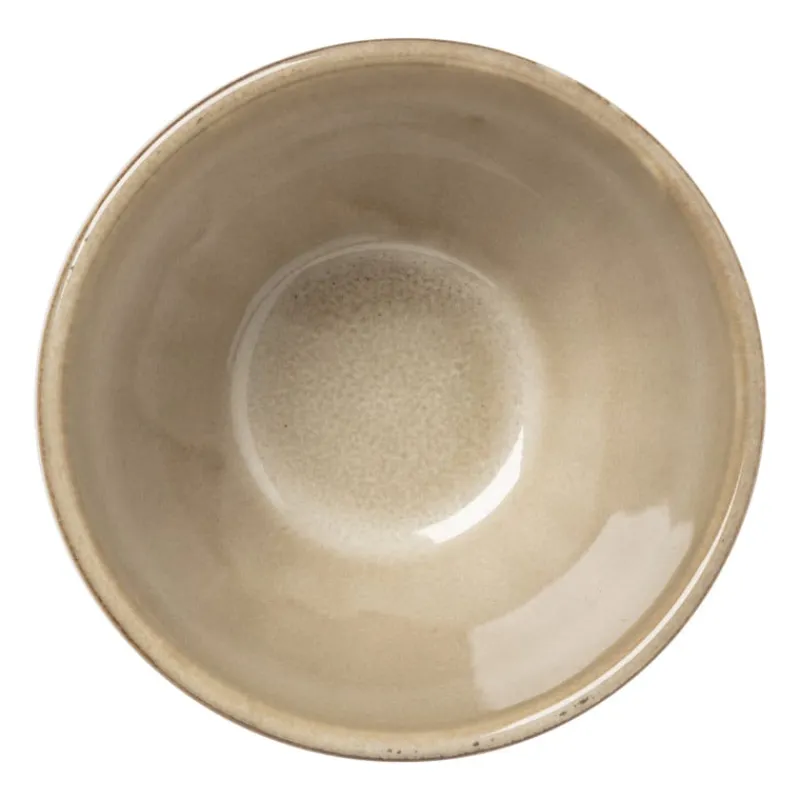 Xenos Schalen|Kommen-Schaal facet - beige - ⌀9x5.7 cm