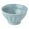 Xenos Schalen|Kommen-Schaal facet - turquoise - ⌀13x7.5 cm