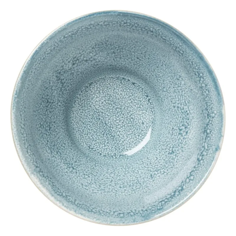 Xenos Schalen|Kommen-Schaal facet - turquoise - ⌀13x7.5 cm