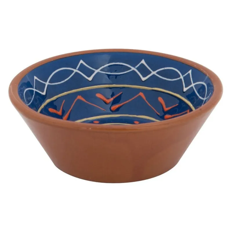 Xenos Tapasservies|Schalen-Schaal Fiesta - 11 cm - blauw
