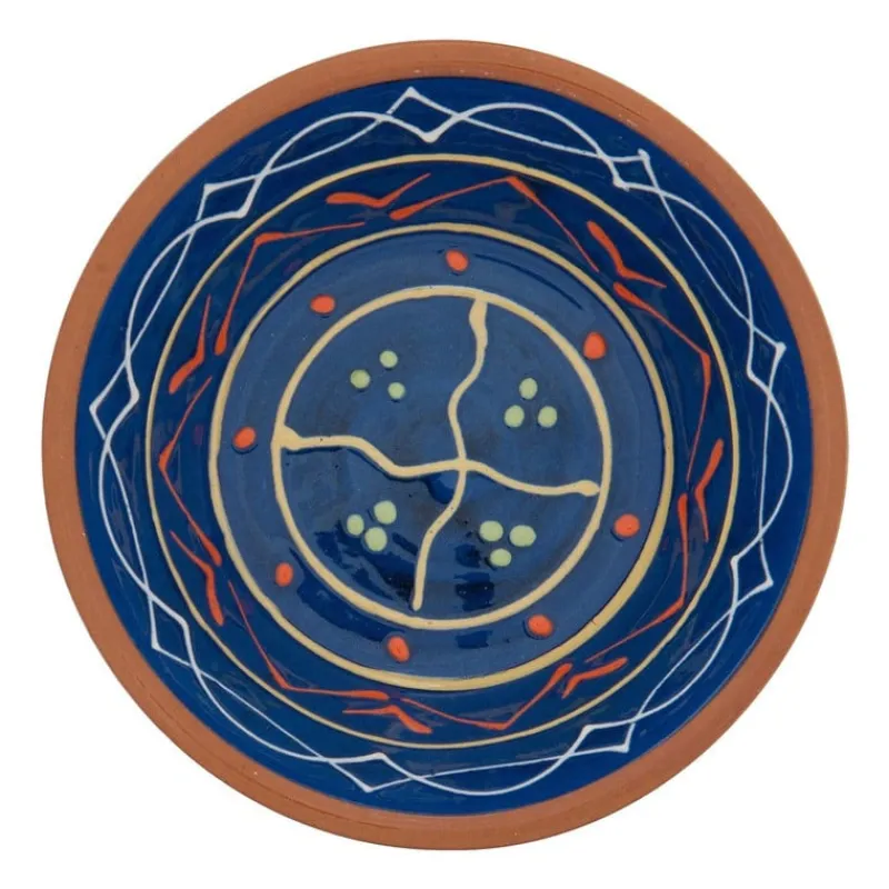 Xenos Tapasservies|Schalen-Schaal Fiesta - 11 cm - blauw