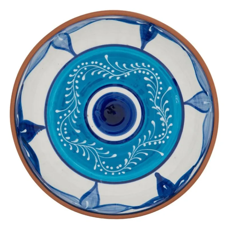 Xenos Tapasservies|Schalen-Schaal Lagoon - 27 cm - blauw
