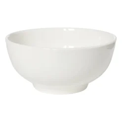 Xenos Schalen-Schaal rond – wit – 18x9 cm