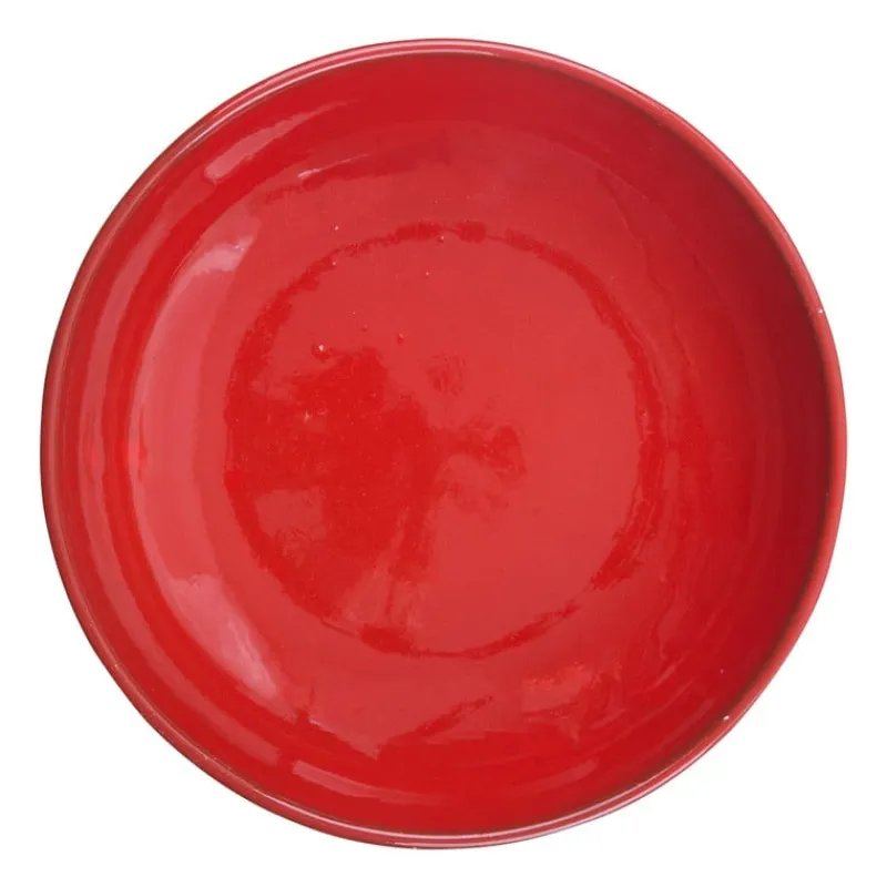 Xenos Schalen-Schaal Selena - rood - 22 cm