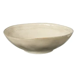 Xenos Schalen-Schaal Toscane - beige - ø30 cm