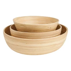Xenos Buitenservies|Schalen-Schaaltje bamboe - ⌀12 cm