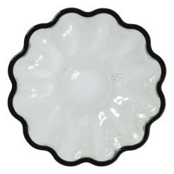 Xenos Schalen|Kerstservies-Schaaltje clover klein - groen - ø13x5.5 cm