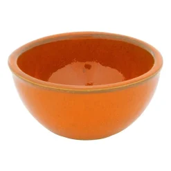 Xenos Schalen|Kommen-Schaaltje Selena - oranje - 8 cm