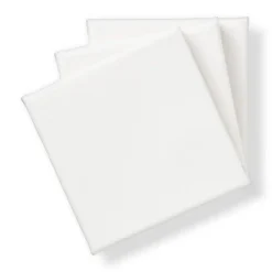 Xenos Schildersdoeken-Schildersdoek canvas - 10x10 cm - set van 3
