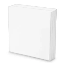 Xenos Schildersdoeken-Schildersdoek canvas - 20x20 cm - set van 3