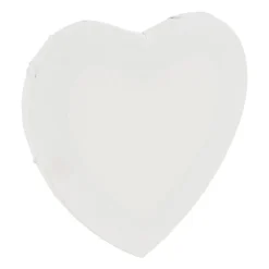 Xenos Schildersdoeken-Schildersdoek hart - 20 cm