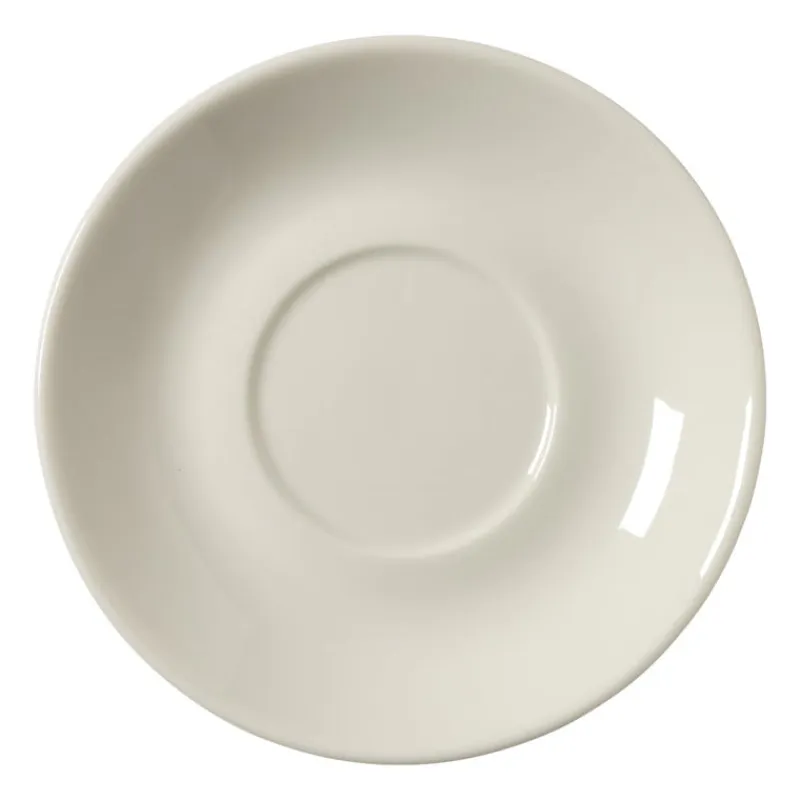 Xenos Thee Accessoires-Schotel espressokopje - porselein - ø11.5x1.7 cm