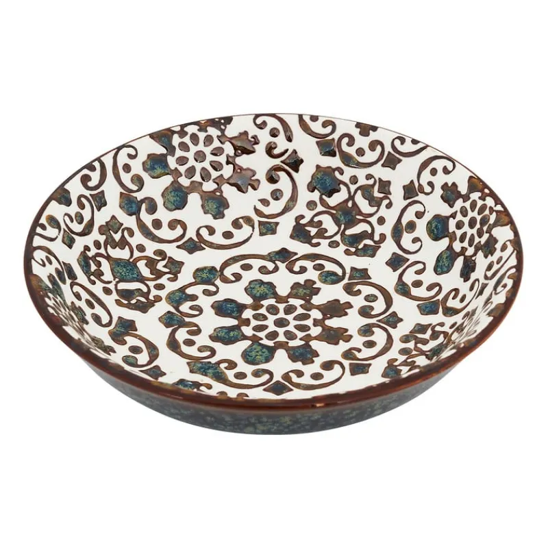 Xenos Thee Accessoires|Schalen-Schoteltje medina - diverse kleuren - ø9.5 cm