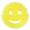 Xenos Schuursponsjes-Scrub daddy - geel - ø10.7 cm