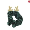 Xenos Kerstcadeaus-Scrunchie kerst - velvet - diverse kleuren