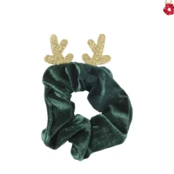 Xenos Kerstcadeaus-Scrunchie kerst - velvet - diverse kleuren