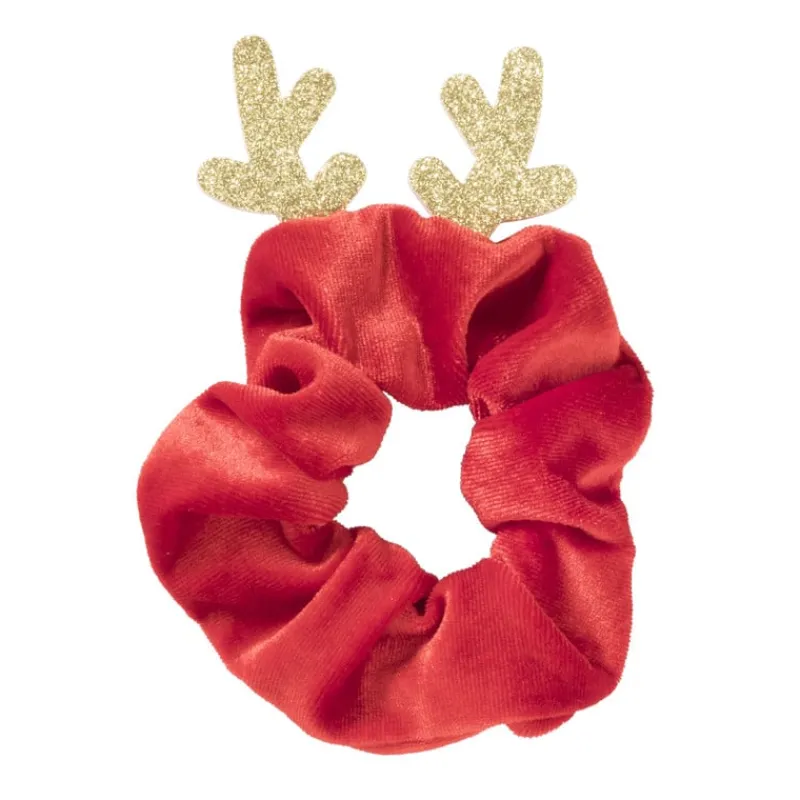 Xenos Kerstcadeaus-Scrunchie kerst - velvet - diverse kleuren