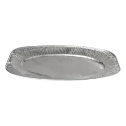 Xenos Wegwerpservies-Serveerschaal - aluminium - 2.9x42.6x28.6 cm - set van 2