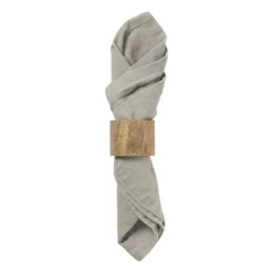 Xenos Kerst|Servetten-Servet zand - taupe - set van 2 - 40x40 cm