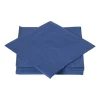 Xenos Papieren Servetten|Servetten-Servetten donkerblauw - 33x33 cm - set van 20