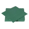 Xenos Papieren Servetten|Servetten-Servetten donkergroen - 33x33 cm - set van 20