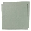 Xenos Kerst|Servetten-Servetten groen - set van 2 - 40x40 cm