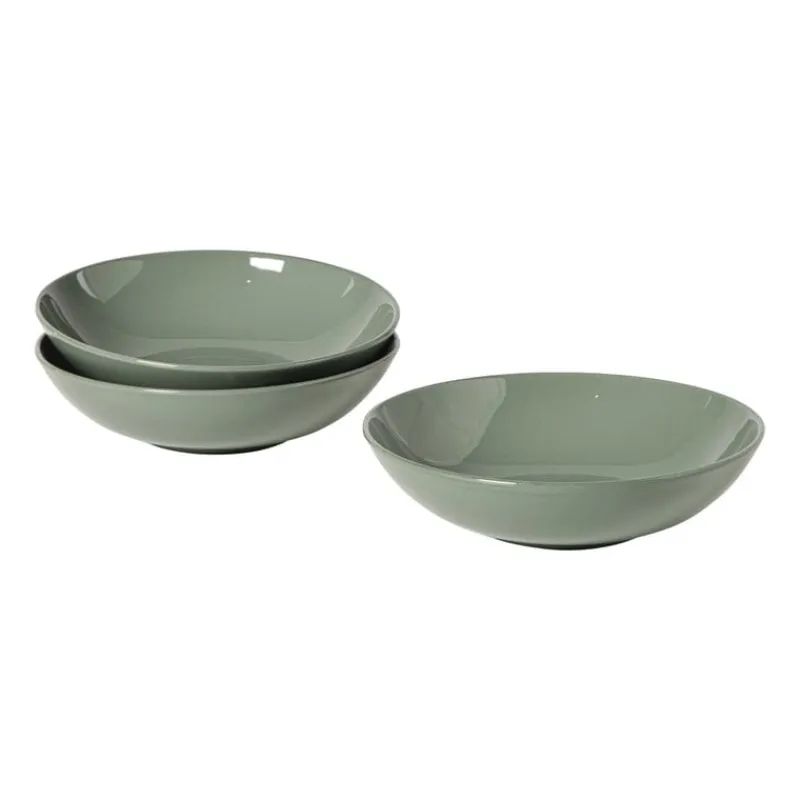 Xenos Serviessets|Kerstservies-Serviesset - groen - 16-delig - 4-persoons