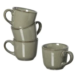 Xenos Serviessets|Kerstservies-Serviesset 20-delig - groen - 4 persoons