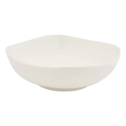 Xenos Serviessets|Kerstservies-Serviesset vierkant - wit - 12-delig