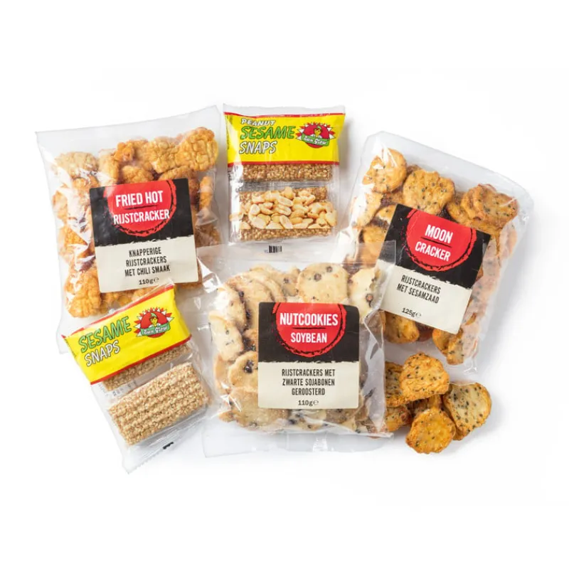 Xenos Chips, Nootjes En Zoutjes-Sesamkoekjes