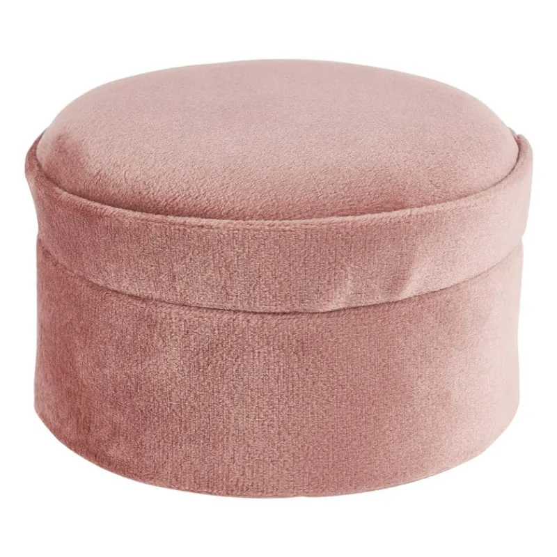 Xenos Sieraden Opbergen-Sieradendoos velvet - diverse varianten - roze