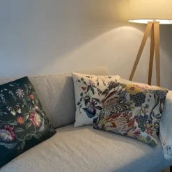 Xenos Kussens-Sierkussen jungle jacquard - 45x45 cm