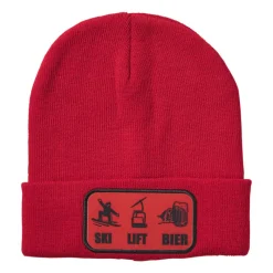 Xenos Winterartikelen-Ski muts - rood