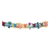 Xenos Slingers-Slinger bloemen - multikleur - 2.5 meter